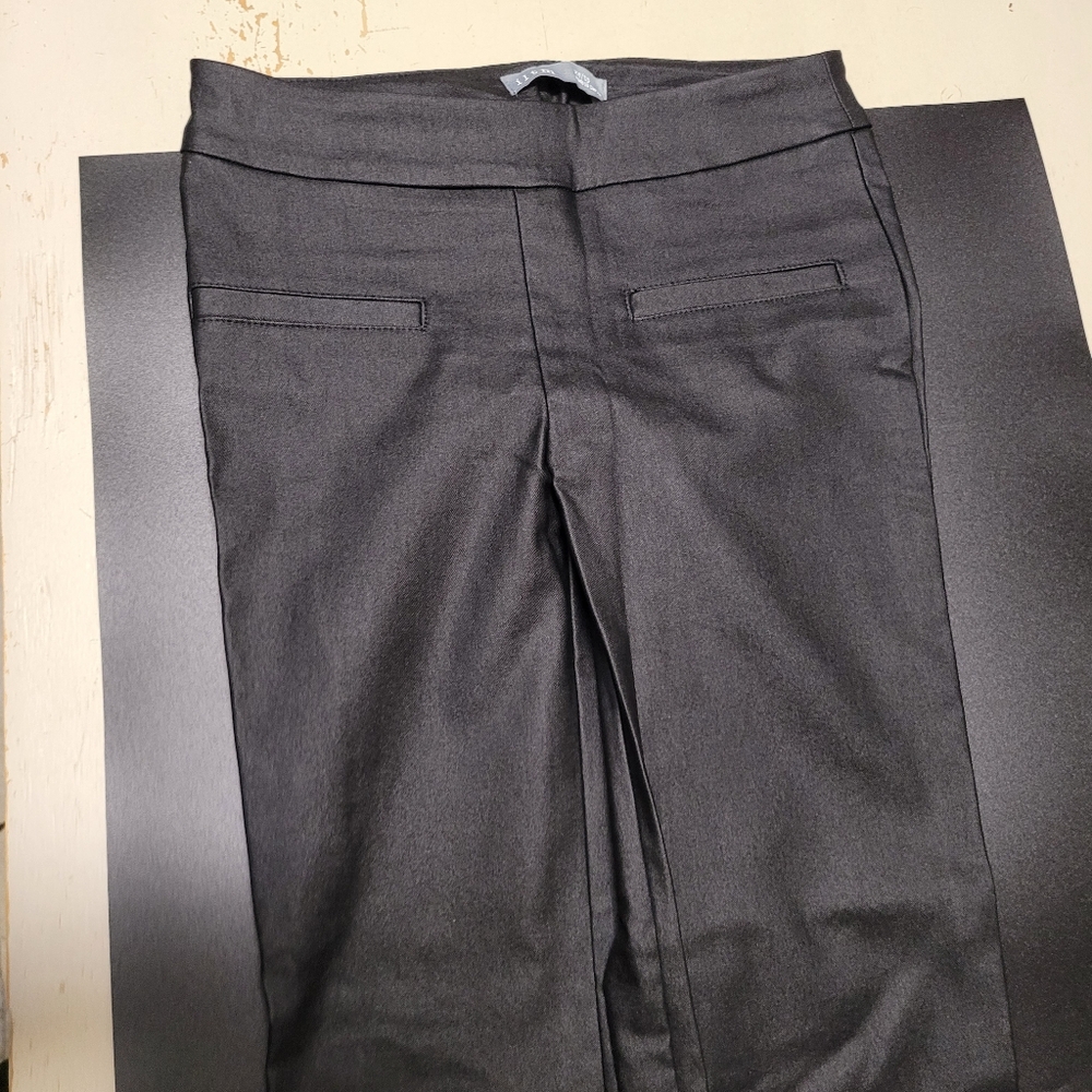 Black Leather Type Pants